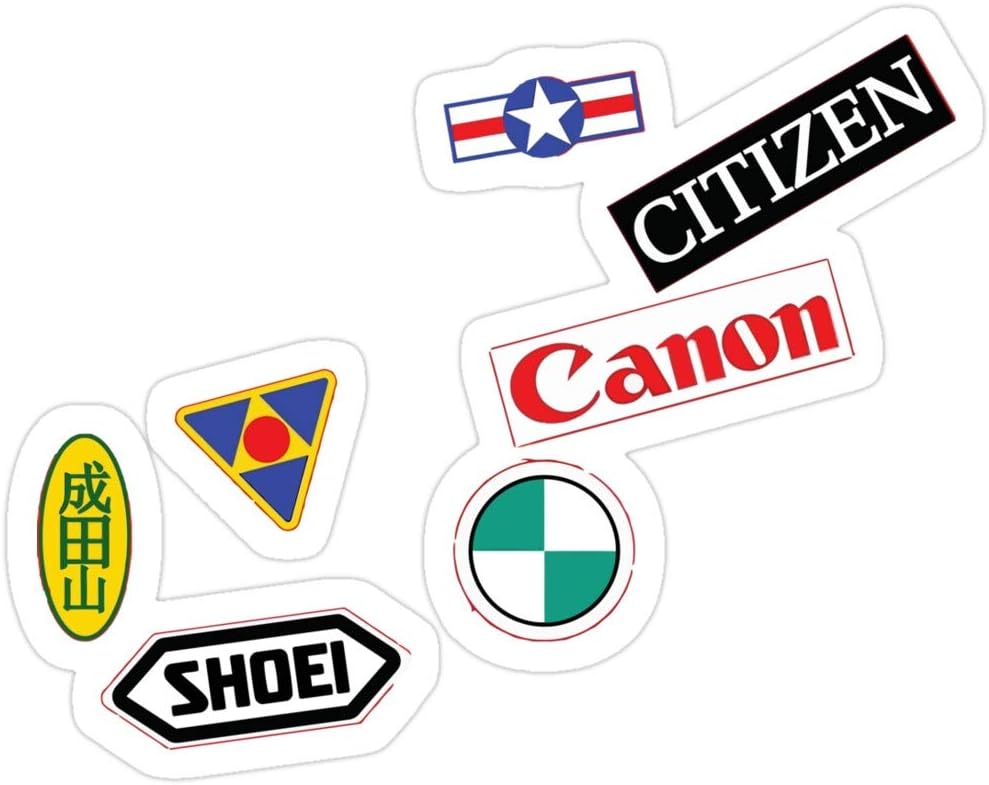 B. Strange Mall Kaneda's Bike Stickers - Akira ãâ€š¢ãâ€š­ãÆ’Â Stickers (3 Pcs/Pack)