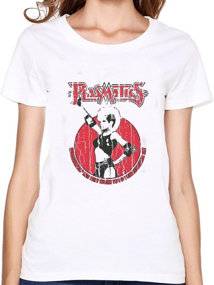 Yuanfang Nong Plasmatics Coup d'Etat Punk Rock Women's Short Sleeve Shirt