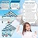 Blulu Christmas Pass The Parcel Game 18 Rhyme Cards Christmas Games for Families Children Christmas Party Favor Xmas
