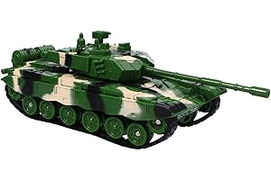 NUOBESTY Kids Tank Toy Military Model Toy Emulation Camouflage Small Tank for Boys Ages 4-10 Educational Play Collection Gift