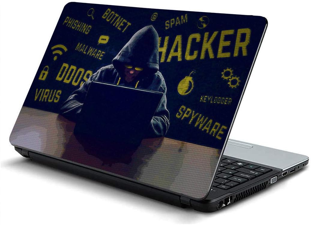 Studio Shubham Hacker Laptop Skin for Laptop dell,Apple,hp & All Other