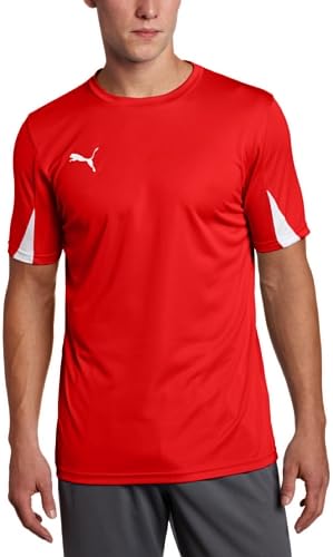 Puma Team Shirt, Puma Red-White, X-Large