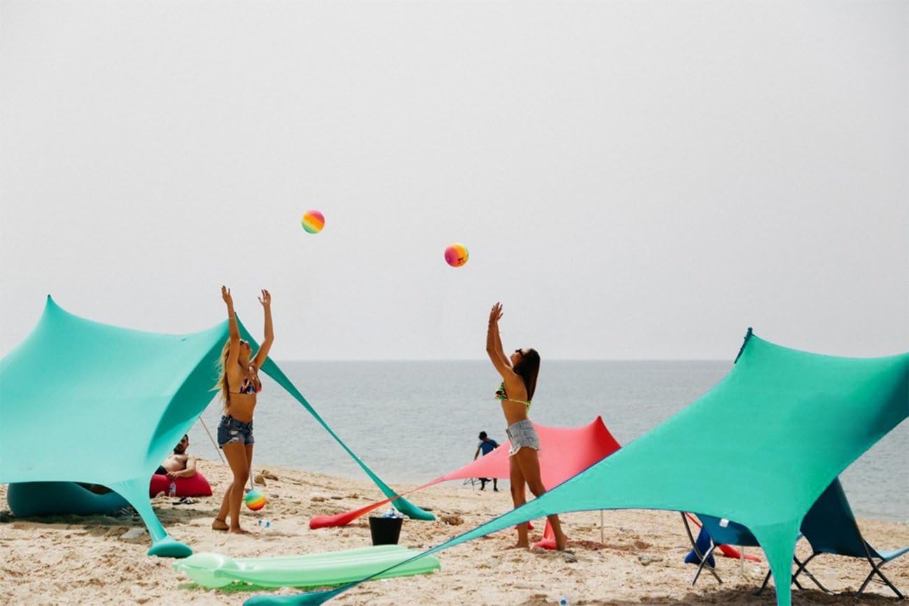XD Panda Canopy of Beach with the Sand Anchor, Color Aquamarine 200 * 200