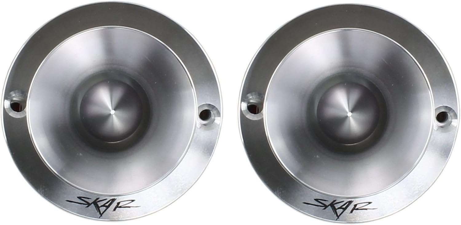 (2) Skar Audio VX1-ST 240-Watt 1-Inch Neodymium Bullet Tweeters - (2) Pairs