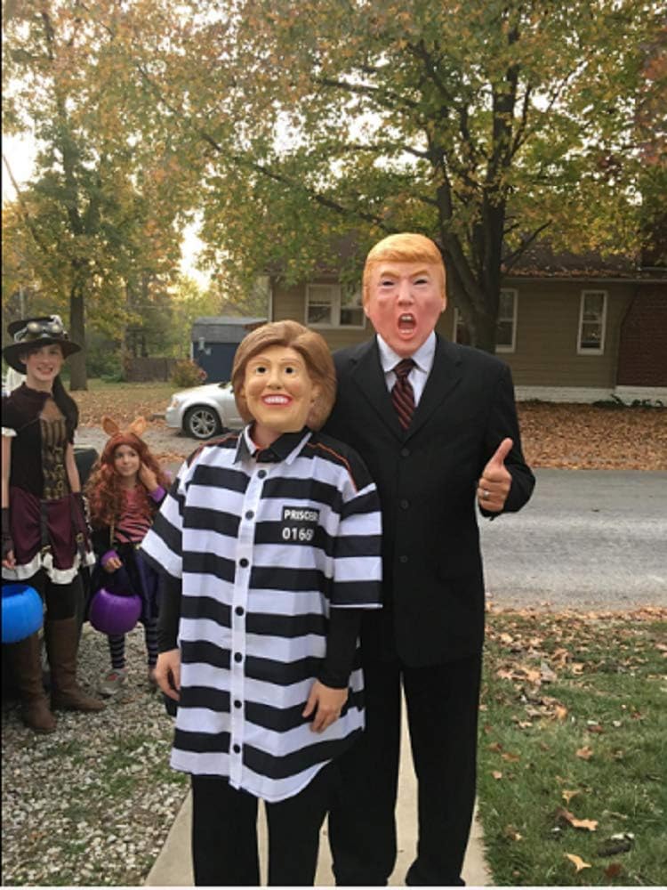 LILLIWEEN Donald Trump Mask,Funny Republican Presidential Candidate Mask for Party,Halloween,July Fourth,Independence Day,Festival Dress