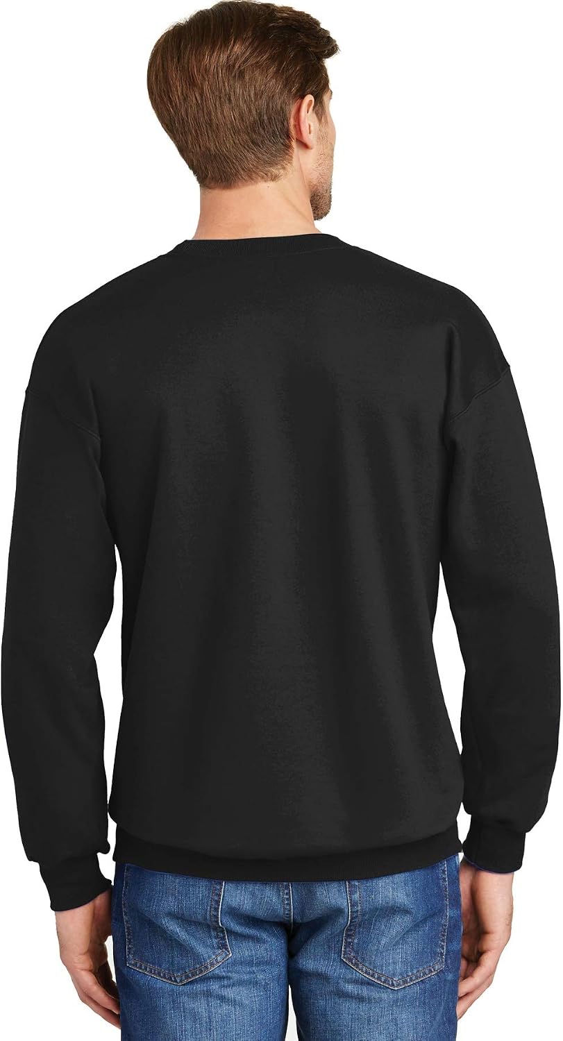 black hanes crewneck