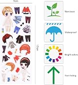 Vicloon 3D Stickers for Kids 38 Sheets 1000+ Puffy Animals Cars Dinosaurs view 3