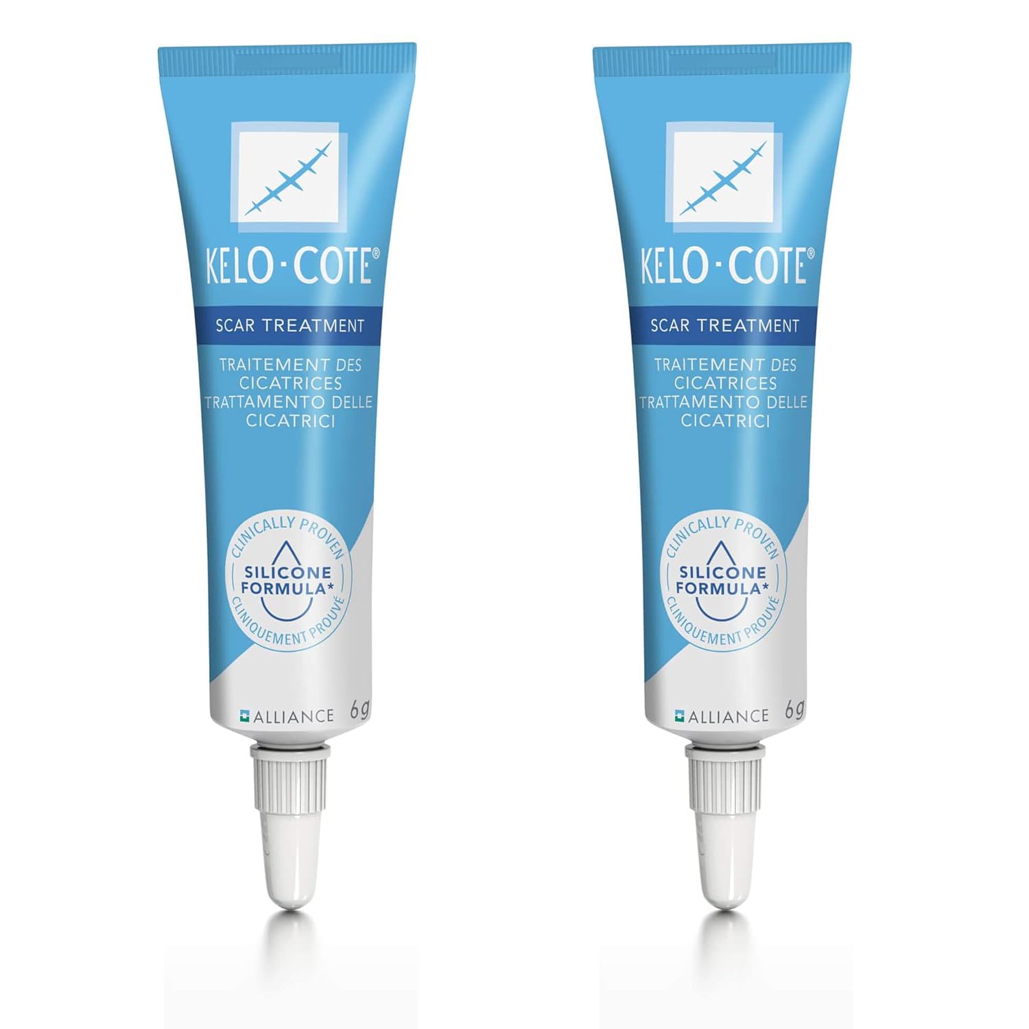 ケロコート KELO-COTE 傷あとケアジェル 帝王切開 手術後 傷あとケア用品 6g - 2個セット の商品画像