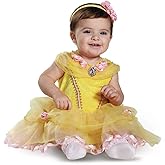 Disguise baby girls Belle Infant Costumes, Yellow, 6-12 mths US