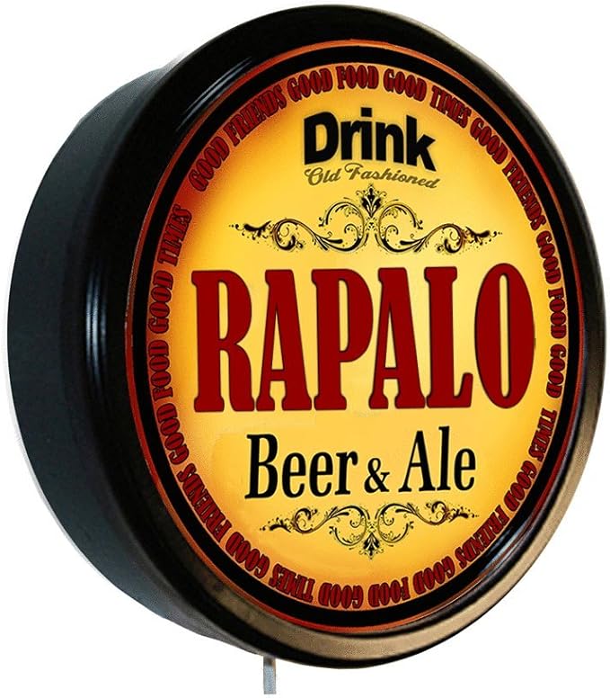 RAPALO Beer and Ale Cerveza Lighted Wall Sign Home & Kitchen
