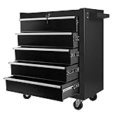 SumKea 5 Drawer Rolling Tool Chest, Rolling Tool