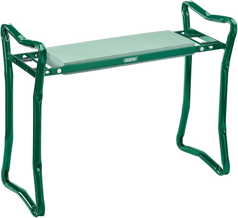 Draper 27435 Garden Folding Kneeler & Seat - Foam Pad, 100kg Capacity