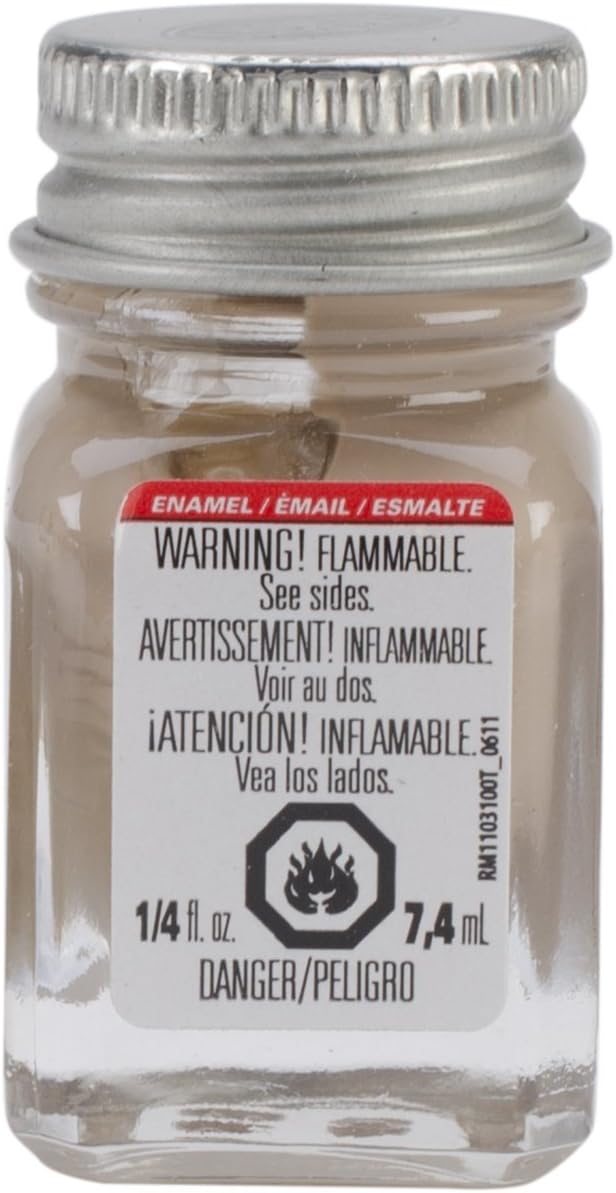 Testors Enamel Paint 1/4 ounce Flat Desert Tan Home & Kitchen
