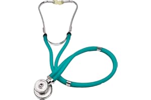 ELITE MEDICAL INSTRUMENTS EMI EMI Professional Deluxe Sprague Rappaport Dual Head Stethoscope #112 (Teal)