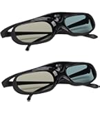 Amazon.com: Valerion DLP Link 3D Glasses, Rechargeable Active