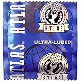 Atlas Ultra-Lubed Condoms 100 Bag