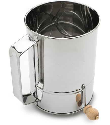 Amazon.com: Fox Run 4639 Flour Sifter, Stainless Steel, 4-Cup