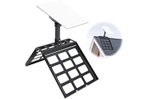 NOVAKITS Starlink Gen 3 Roof Ridgeline Mount, Ridgeline Mounting Kit for Standard Starlink, Enterprise, Starlink V4 Roof Mount Kit with Pipe Adapter