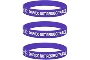 ZDBDH 5 Pack-Free Engraving Medical Safe SOS Jewelry Silicone Rubber Sport Bracelet-Type 1 Type 2 Diabetes Bracelet-PNC Bracelet-NO Needles OR BP This ARM Bracelet-DNR Bracelet,Multi