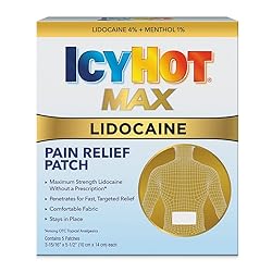 Icy Hot Max Strength Lidocaine (5 Count) Plus