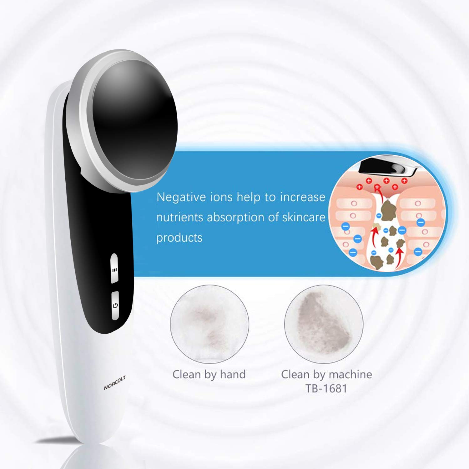 Facial Massager Device for women, Portable Facial Firming Massage Tool for Wrinkle Removal Anti Aging Skin Tightening Rejuvenation Face Beauty Kit: Beauty