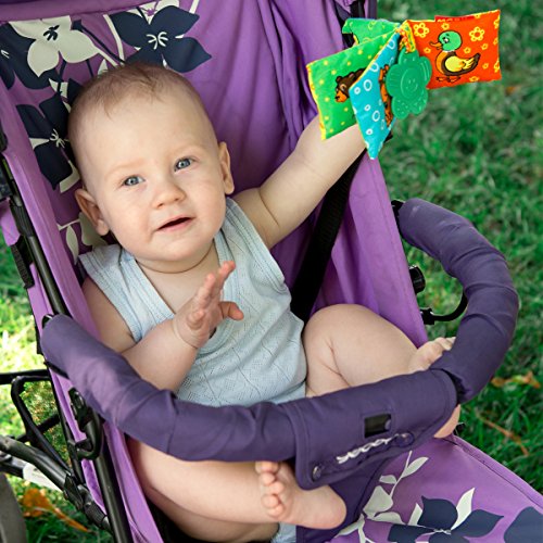 image for Kids happy Baby Activity Book and Teething toys (DIFFERENT COLOR) - De