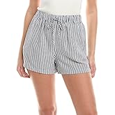Onia Women's Air Linen Elastic Drawstring Short