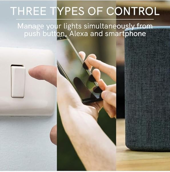 Kingled   Regulador Triac de 2 canales   Mdulo regulador para 2 botones   Smart WiFi compatible con Alexa Google y Smartphone
