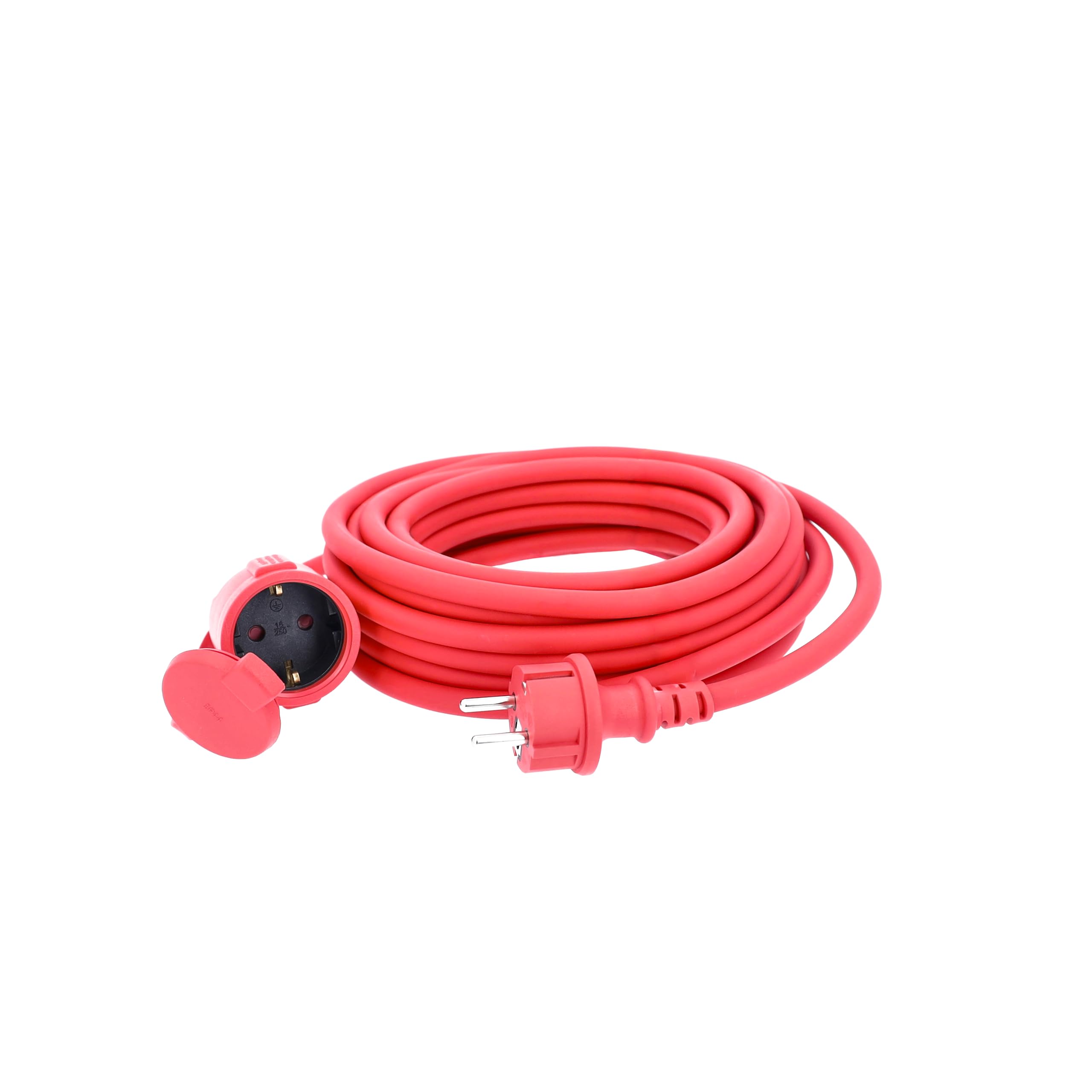 as-Schwabe 60272 Rubber Extension Cable 5 Metres H07RN-F 3G1.5 IP44 Industrial Quality, Construction Site, 60374 — image 1