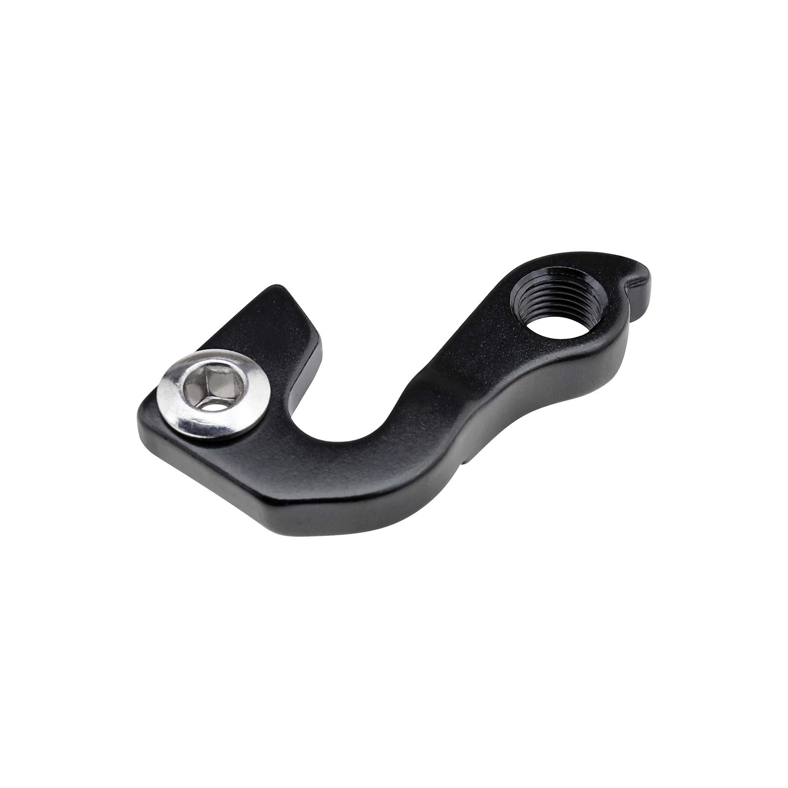 Create idea Bike Rear Gear Mech Derailleur Hanger Aluminum Alloy Tailhook Drop Out Adapter with Bolts for Most Bicycle Replacement Spare Part