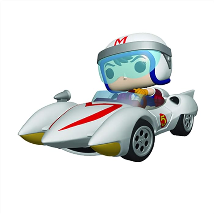 Funko Pop! Rides: Speed Racer - Speed with Mach 5, Multicolor