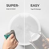 Homvana H103 Humidifier 1.5 L Top-Fill 3-in-1 Night Light Auto Mode view 7