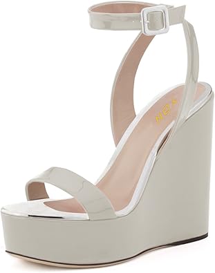 wedge sandal with ankle strap