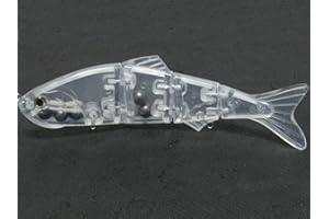 wLure 10 Blank Unpainted Minnow Crankbait Topwater Lipless Jerkbait Fishing Lures