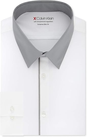 calvin klein white dress shirt