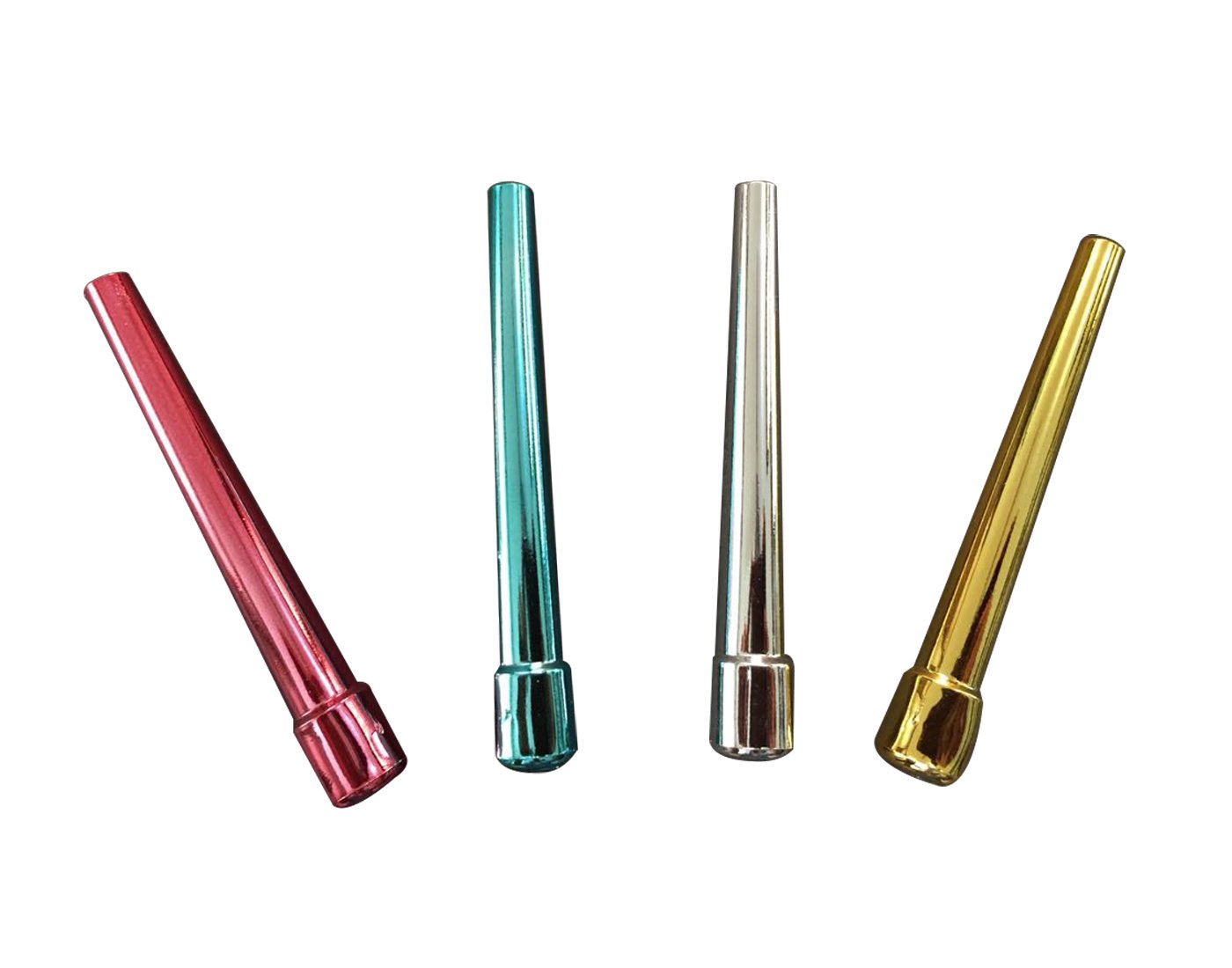 Buy Omkraft Pack of 4 Metallic Finish Hookah Mouth Piece Online at Low