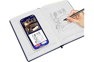 Goshyda 3 in 1 Digital Notebook with Pen, Smart Writing Pad with OCR & AI Drawing, Real Time Paper to Digital Sync for Androi