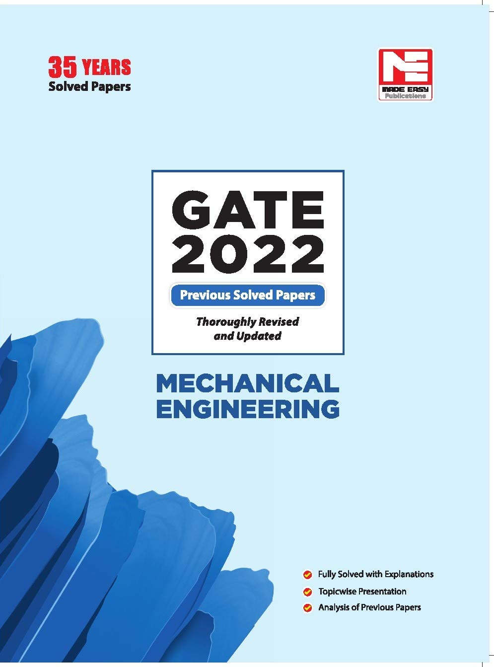 GATE 2022: Mechanical Engineering Previous Year Solved Papers