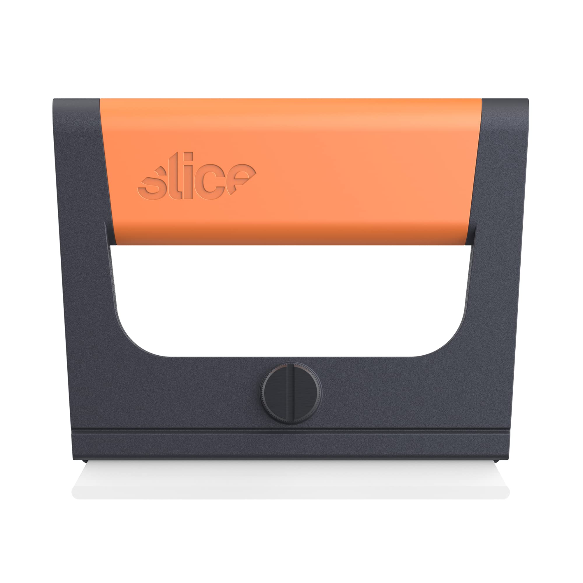 Slice 10501 Wide Scraper, Easy Clean, Ceramic Blade Lasts 11x as Long as Metal, Finger Friendly, Never Rusts, Safety Cap, Short Handle