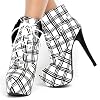SHOW-STORY-Black-Geometric-Fold-Over-Lace-Up-Stiletto-Gothic-Ankle-BootieLF80832