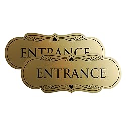 Signs ByLITA Designer Entrance Sign
