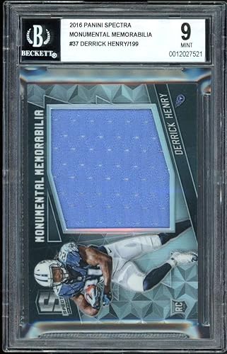 Amazon Derrick Henry Rookie Card 2016 Panini Spectra Monumental 