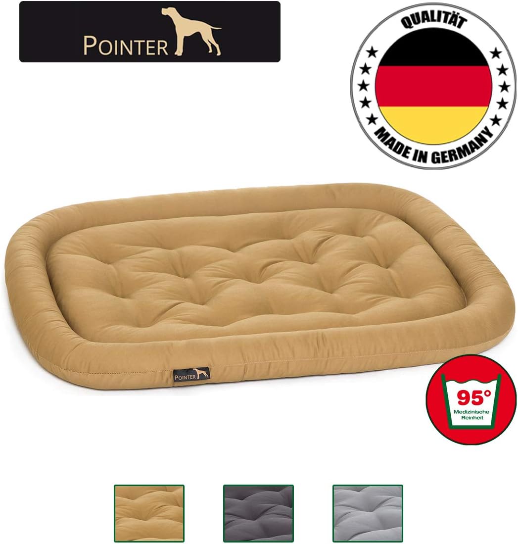 Pointer – Large Orthopedic Deluxe Soft Scratch-Resistant Warm Cozy Summer Pet Cat Dog Cushion/Pillow/Basket/Mattress/Bed – washable on the whole up to 95°C –Machine Washing – Dryer-proof