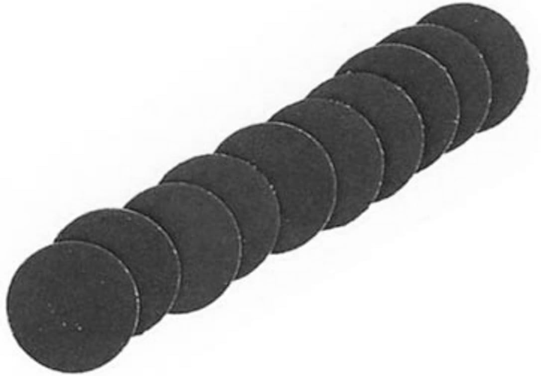 Rotacraft 22 mm Carborundum Cutting Discs, Pack of 10, Silver