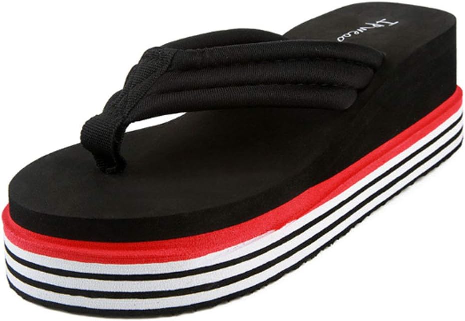 candies wedge flip flops