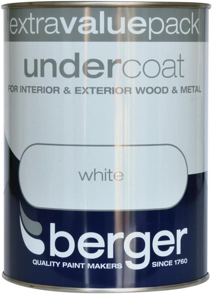 Berger Undercoat 1.25L Pure Brilliant White