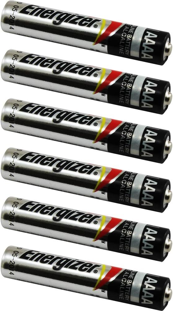 Energizer 6 NEW AAAA Batteries: Health & Personal Care