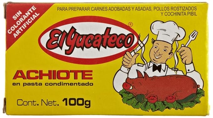 Amazon Com El Yucateco Paste Achiote 3 5 Oz Grocery Gourmet