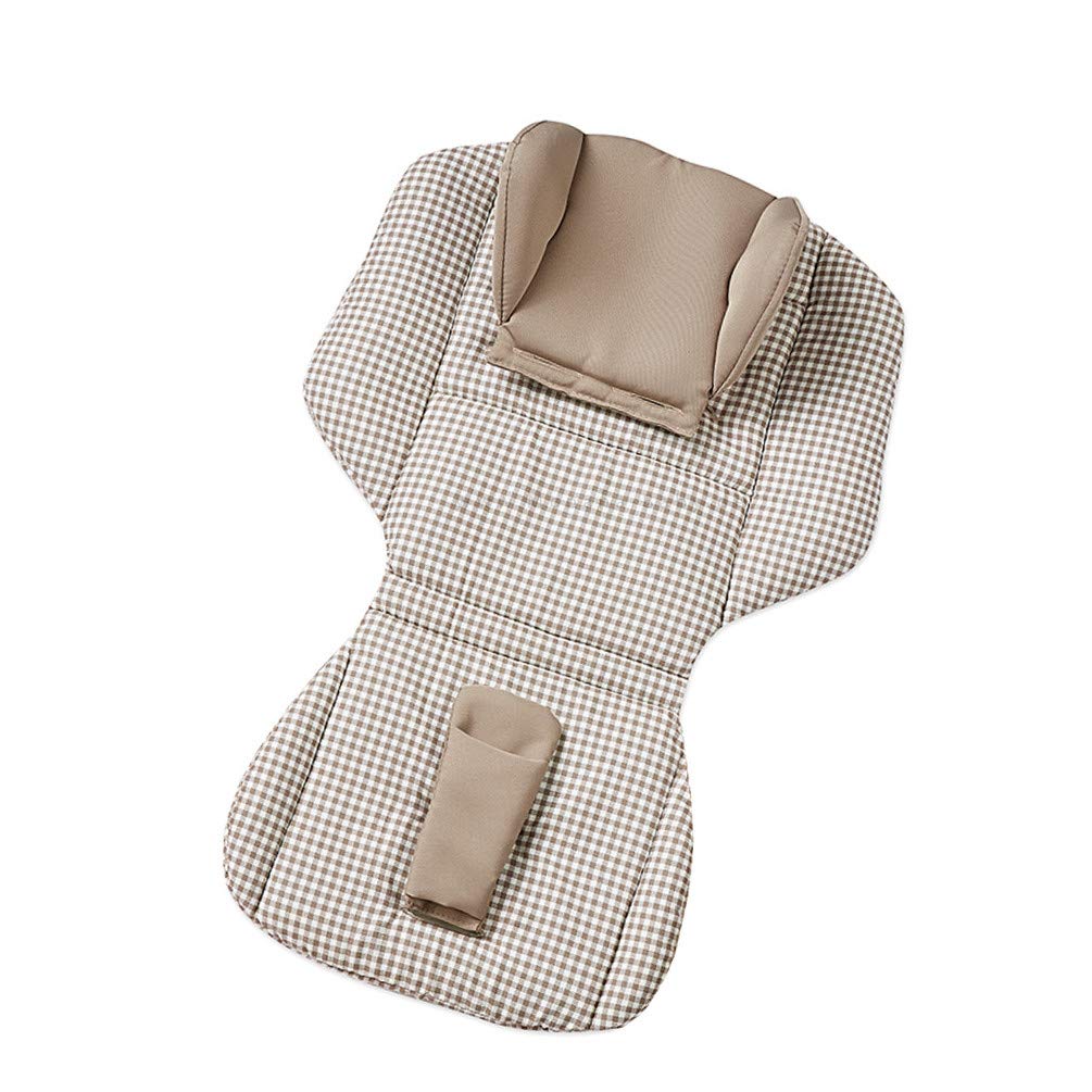 Gesslein Sitzauflage und Kopfstütze Loop Set Cellpur 2 Teile - Design 674 beige Karo Muster