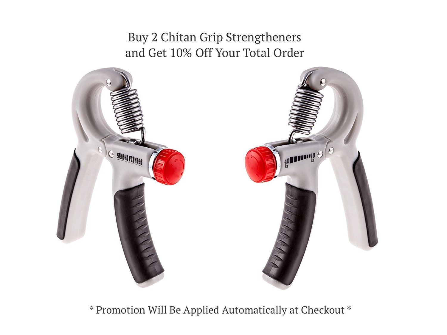 BEST Grip Hand Strengthener Adjustable 1040kg Resistance Hand